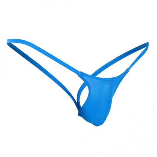 
TAFNGS Nissan™ Sexy Tight Men's Thong Sexy High Transparent 4D Sexy Bag Bag Panties Pink L