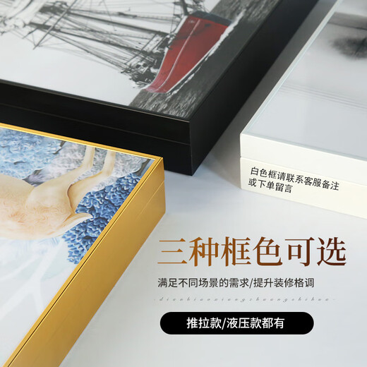 Monet Electric Meter Decoration Painting World Famous Painting Distribution Box Covering Art Hanging Painting Living Room Restaurant Multimedia Electric Box 16797 60*50 (accommodation 50 length * 40 height) Hydraulic lifting Light 4
