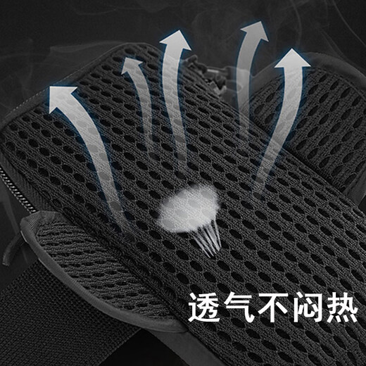 Suitable for Apple iPhone16/15ProMax running mobile phone arm bag 14Plus sports arm bag wrist bag blue light and water repellent