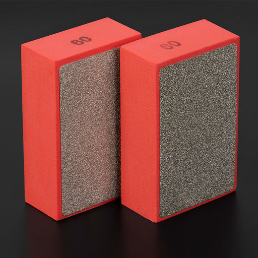 Mi Hong Ceramic Tile Trimming Artifact Special Hand Rubbing Edge Polishing Emery Grinding Slate Slab Polishing Chamfering Rubber Coarse Grinding 60 Mesh 1 Pack