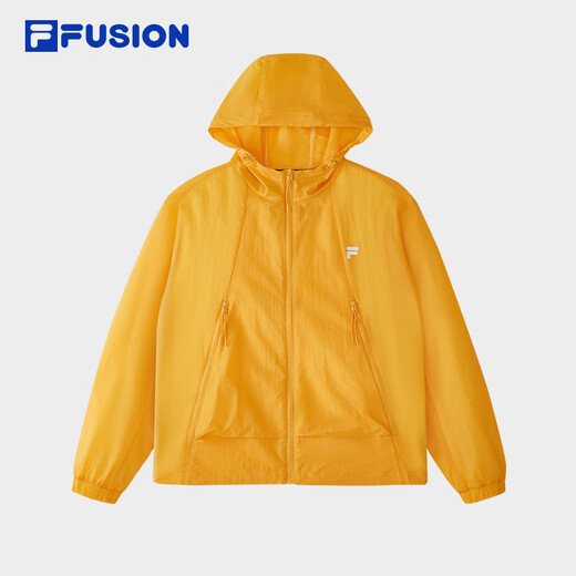 
FILA FUSION Men and Women's Same Model Fila Sunscreen Clothes 2025 Summer Couple Solid Color Thin Jacket