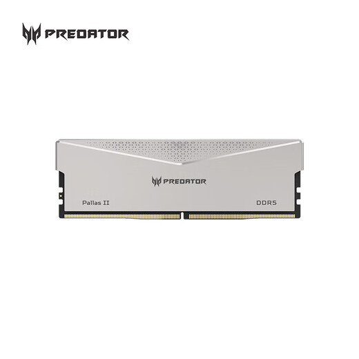宏碁掠夺者（PREDATOR）【凌霜PALLAS】马甲条 DDR4 DDR5 台式机内存条 684 Pallas II-96G-6000-CL