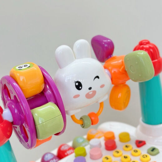 Children's music Chinese and English phone cute rabbit story baby puzzle enlightenment listening to ancient poems and numbers learning to play the piano 78926 rabbit multi-function Zhuanzhuan phone-green battery version