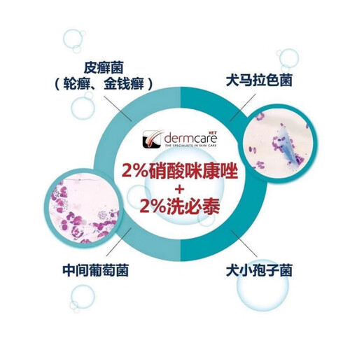 Spicy cat and dog medicated bath skin fungus shower gel shampoo bath pet New Zealand 250ml Spicy cat and dog medicated bath skin fungus shower gel