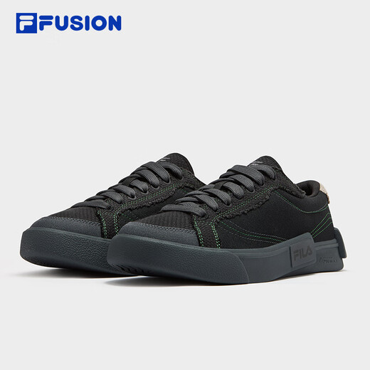 FILA FUSION Fila Fashion Brand POP Canvas Shoes Men's Shoes 2025 Autumn Stitching Fashion Board Shoes