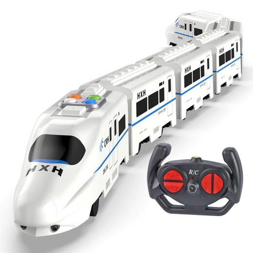 Remote-Karat Kinderspielzeug Remote-Kontroll-Harmonie-Zahlenzug Wireless intelligent großer Hochgeschwindigkeits-Hochgeschwindigkeits-Eisenbahnmodell extra langes universelles Vier-Wege-Geschenk-Geschenk-Kontroll-Zug Sechs Festival Musikgeschichte E-Commerce Box