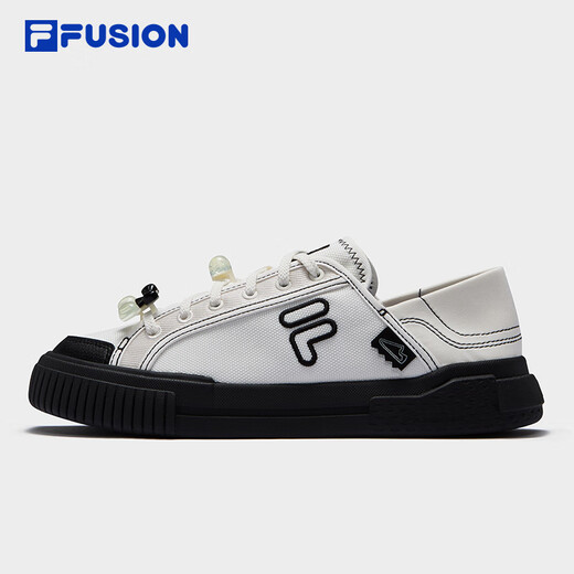 FILAFUSION斐乐潮牌女鞋一脚蹬半拖帆布鞋夏季板鞋穆勒鞋运动鞋