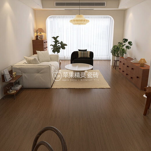 
Apple Elf Cream Style 600x1200 Ultra White Embryonic Velvet Soft Light Tile Full-Porcelain Fish Bone Pattern Living and Dining Room Wood Grain Floor Tiles S6227[3C Appendix G-Double Zero Water Absorbent] 600x1200