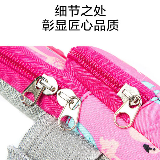 Zhe Rui running mobile phone bag women's sports mobile phone arm bag thin mobile phone arm bag outdoor fitness equipment wrist bag mobile phone bag arm bag youth fashion-Flamingo large size