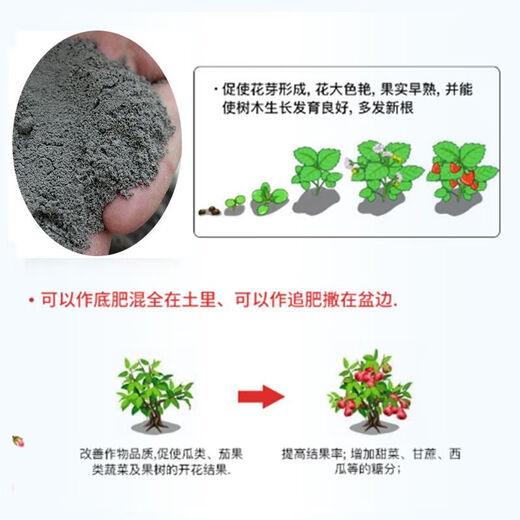 Phosphate fertilizer granules, superphosphate, flower-stimulating fertilizer, household fruit trees, vegetables, green plants, potted plants, general chemical fertilizer, phosphorus and potassium fertilizer, phosphate fertilizer 10 Jin Jin is equal to 0.5 kg