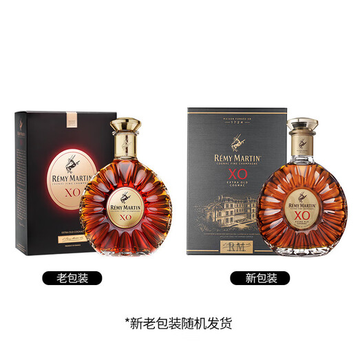 人头马（Remy Martin） 人头马XO优质香槟区干邑白兰地原装进口洋酒新旧包装随机发货 人头马XO 1000mL 2瓶 带盒