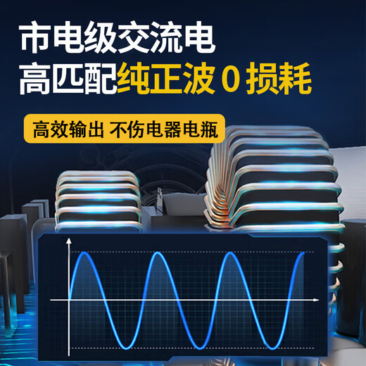 Jiehui inverter stall pure sine wave 48V60V72V to 220V battery electric tricycle with 7000w high power 72V to 220V-pure sine wave 3500W multi-functional battery power converter with high temperature resistance