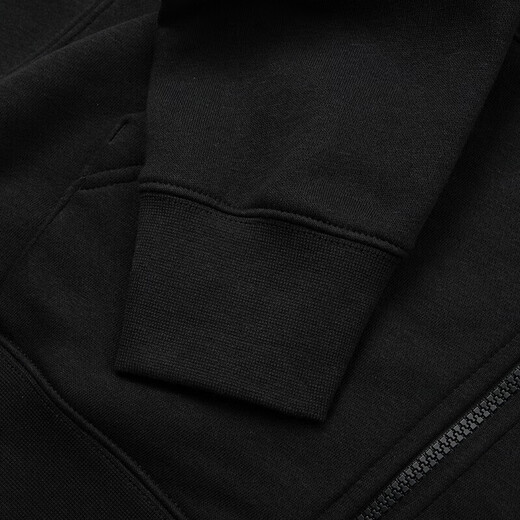Nike (NIKE) men's clothing 2025 spring new sportswear outdoor fashion casual jacket warm plush jacket black/knit/plus plush M
