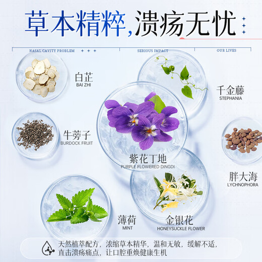 
Honda Pharmaceutical Oral Ulcer Spray Oral Ulcer Inflammation on Fire Foaming Oral Aphrodisiac Antibacterial Anti-inflammatory Pain Relieving Swelling 1 box