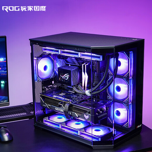 ASUS (ASUS) RTX5080 Host RTX5070TI Host i9 14900kf RTX5090D Host Rog Family Bucket Black Myth Juego Subsidio Conjunto de escritorio Máquina entera I7 14700KF+RTX5080 丨 5