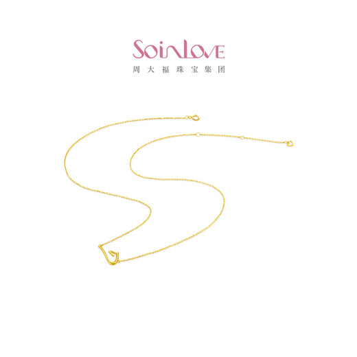 SoinLove Minimalist Series Yufengma 18K Gold Necklace Couple Gift Gift Women VE211 Zodiac Horse Birthday Gift Yufengma 18K Gold Necklace VE211 The total chain length is about 45cm