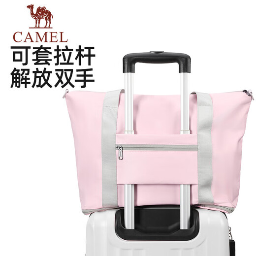 
Camel (CAMEL) large capacity travel bag boarding tote bag fitness one-shoulder handbag 575B77L7039 black one-size
