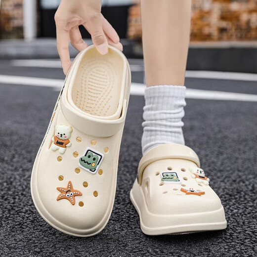 Site officiel pantoufles pour filles été nouveau style sabots pour garçons et enfants sandales femmes moyennes et grandes pantoufles pour filles pour enfants blanc 38 code sportif standard