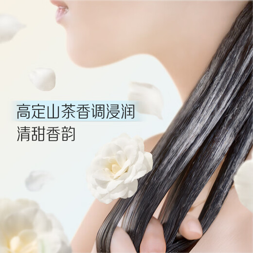 潘婷水光蓬蓬瓶深水泡弹蓬松洗发水300g玻尿酸去油山茶花洗发露清润型