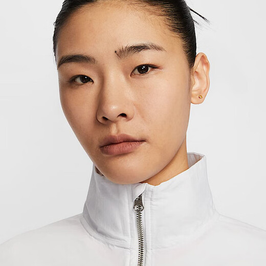 Nike (Nike) Tendencia de la moda femenina deportiva y chaqueta tejida casual HJ1000-100 White S