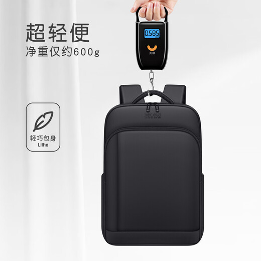 
Laptop backpack using Lenovo Huawei Apple Backpack for men and women's lightweight schoolbag travel business trip large black