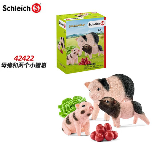 Serie de granja de animales simulados alemanes de Schleich, aves de corral, ganado, animales pequeños, gallinas, agricultores masculinos, ovejas, 13882