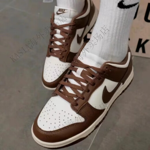
Nike (NIKE) Dunk Low White Brown Mocha Low Top Unslip Women's Wear-resistant Board Shoes DD1503-124 DD1503-124 White Brown Mocha 39