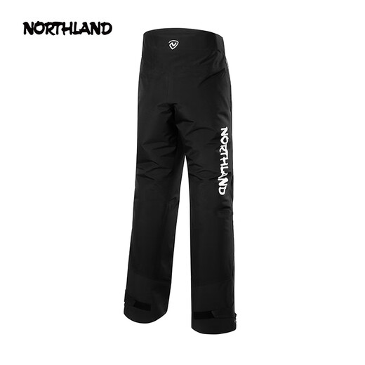诺诗兰25春夏新款户外防雨戈尔TREK X Ⅲ GORE-TEX®3L冲锋裤NWPFH5009S 纯黑色 160