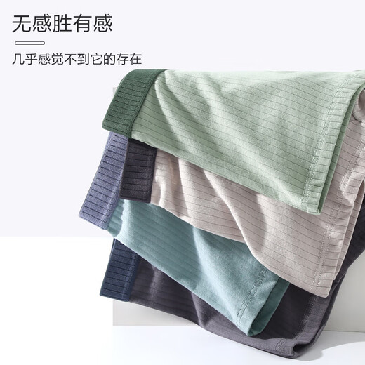 Sous-vêtements pour hommes à coton pur à coton Pur Coton Shorts en coton Antibactérien entre les adolescents BOXER BOXER CORPS JTY YYD683 [3 boîtes] 3 pièces 2xl [suggéré 120-145 Jin [Jin équivaut à 0,5 kg]]]