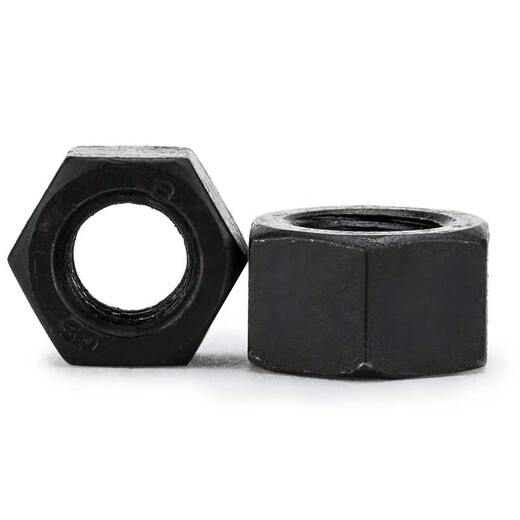 
Intelligent Department 8.8 Thickened Hex Nut GB6175/fine Teeth GB6176 Black 8 Thick Nut M10M12M16M20 M8*1.25 (Coarse Teeth/Thickness 7.5mm/20 pieces)