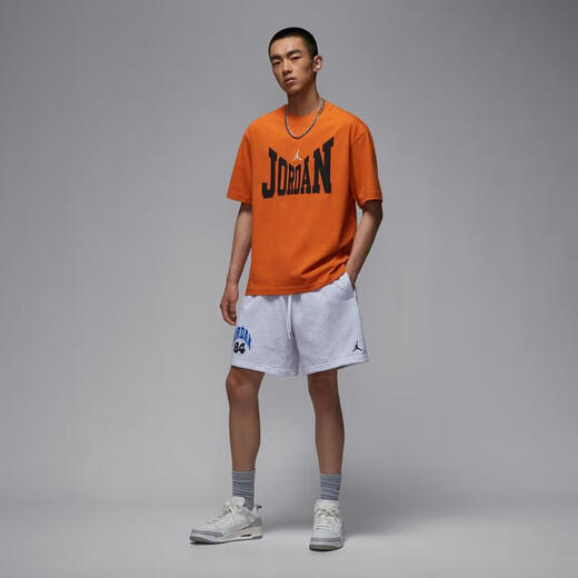 
Nike (NIKE) [大发发发] 2025 Men's AS M J BRK COL WM SS CREW Short Sleeve T-shirt HV3895-805 M