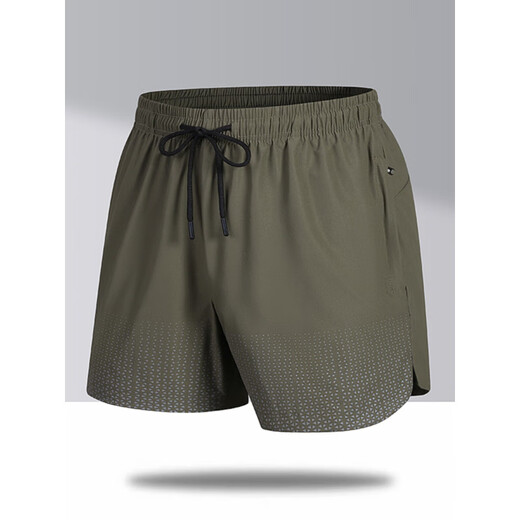 Sulai sommer dünne lose große shorts Männerfett und größere Größe 300 Jin [Jin entspricht 0,5 kg] Mode atmungsaktive Sportarten läuft schnell trocknende mittelgroße Hosen 6629 Weiß L100-120 Jin [Jin gleich 0,5 kg]