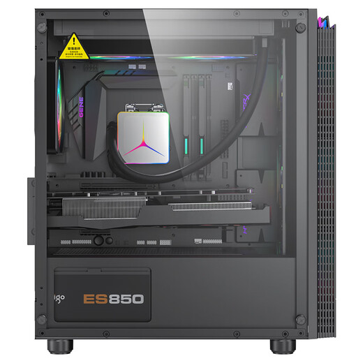 AMD Ryzen 7 5700X/7650GRE/9060XT/5060Ti desktop assembly machine game e-sports live broadcast design computer host DIY complete machine configuration two 5700X+RX6500XT