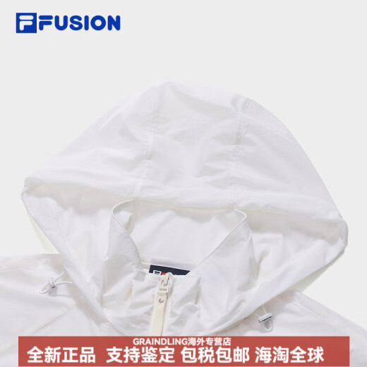 斐乐（FILA）FUSI梭织外套女2025夏新款渐变宽松凉感防晒上衣 薰蝶紫-PU S 160/80A