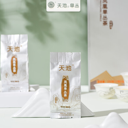 
1392 Tianchi [Silver Moon Gift Box] Phoenix Single-Chong Tea Duck Shit Fragrance Chaozhou Phoenix Single-Chong Tea Gift Box Pack