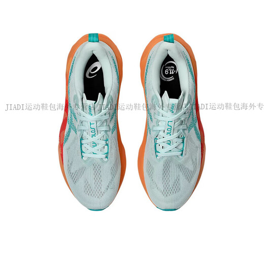 亚瑟士（asics）NOVABLAST5男鞋回弹轻量透气万金油跑步鞋dynablast5官方正品 novablast4【湖绿色】1011B693-1 36