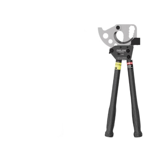 DELIXI ELECTRIC Delixi cable scissors ratchet gear type manual gear strand cutter wire cutter wire cutter cable cutter J45-can cut steel core aluminum stranded wire copper aluminum cable + free delivery