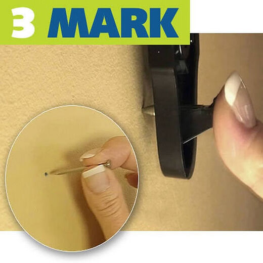 Photo frame hanging tool multifunctional level ruler picture frame wall precise positioning fixed point drilling woodworking painting hanging tool 1 meter aluminum alloy white painting hanging ruler