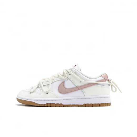 Nikelpp Customized Sneakers Nikedunnlow Dampfpuppenpuppe Coriander Milchshake Fresh Nische Rice Pink Board FD9922-151_ (Vanillemilchshake) 41_Support Identification_Fake Eine und drei Kompensation