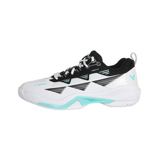 VICTOR victory badminton shoes 2025 new arrival anti-slip shock-absorbing sports shoes for men and women C90NLite C90HP AC white and black 41 (265mm)
