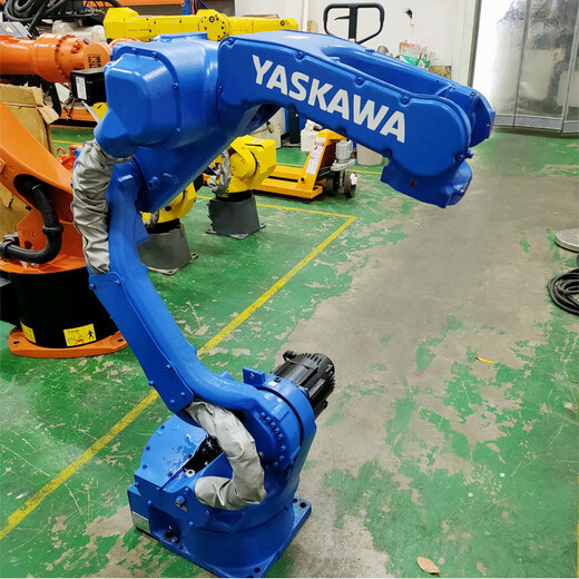Second-hand YASKAWA robot welding, handling and polishing YASKAWA six-axis industrial robot arm GP25 (load 25KG, arm span 1.73m)