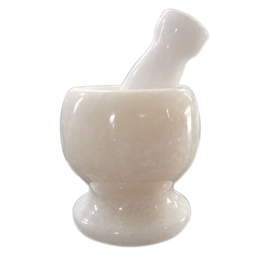 Meikejie Natural Marble Garlic Pounding Artifact Household Manual Garlic Pounding Machine Garlic Pounding Machine Garlic Jar Pounding Garlic Press Bowl Garlic Mortar Big Sale Black Stone Hammer (Suitable for Home)