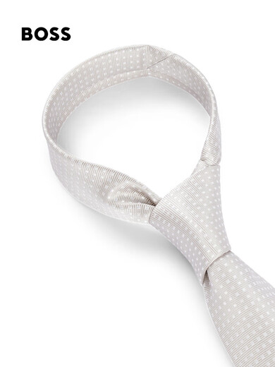 BOSS【520礼物】男士提花花纹领带 103 EU:ONESI