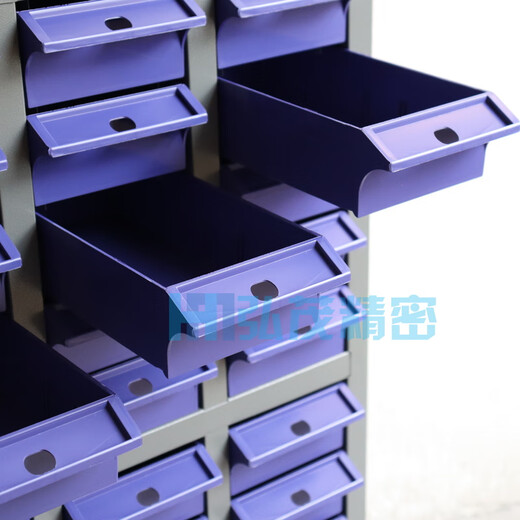 科至途零件柜刀具柜抽屉式铁皮五金收纳盒多功能分类配件样品工具物料柜 75抽带门990*695*280mm