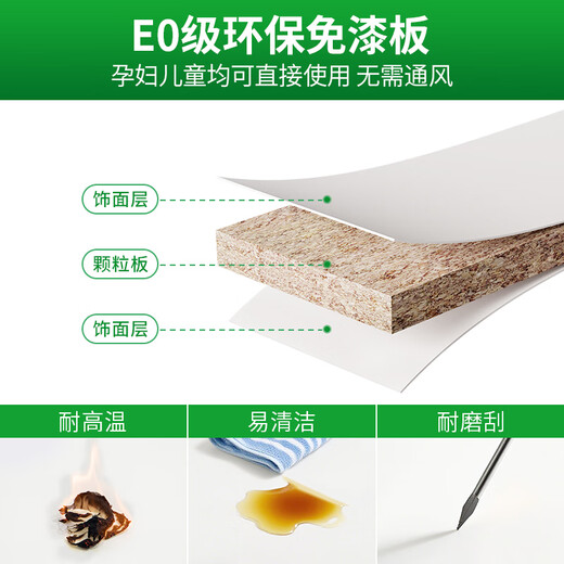 Shufusi foldable desk bedside computer table home student study table adult simple office writing table folding table M size 80x48cm white (no installation required)