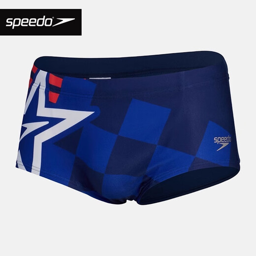 Speedo Speedo swimming trunks men's briefs 17CM anti-embarrassment, anti-chlorine, close-fitting, comfortable and high-elastic professional training swimming briefs 8-00401916628 S 32