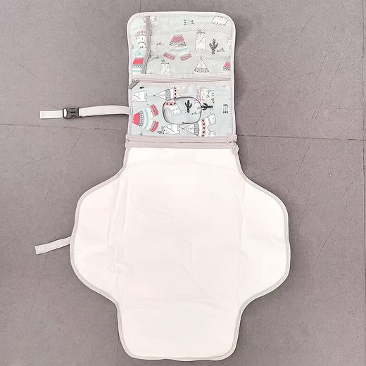 Shantou Lincun Portable Baby Changing Pad Waterproof Oxford Cloth Diaper Portable Green (Diaper Pad) 1 Pack
