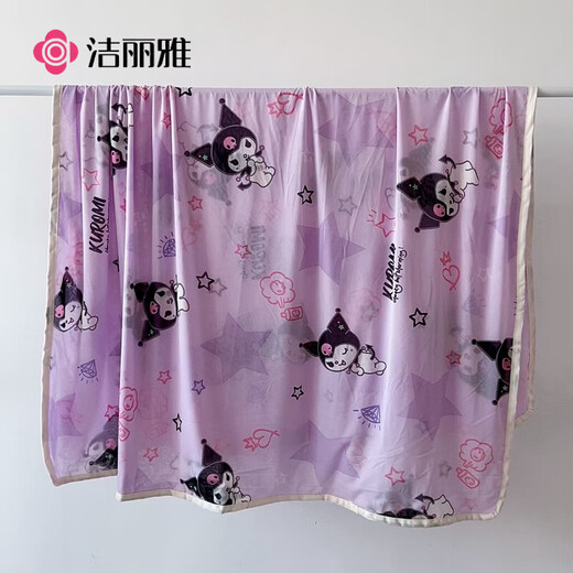 Jie Liya (grace) children's cooling ice silk blanket kindergarten baby nap air-conditioned quilt thin blanket Sanrio-Sweet Melody 80x120cm