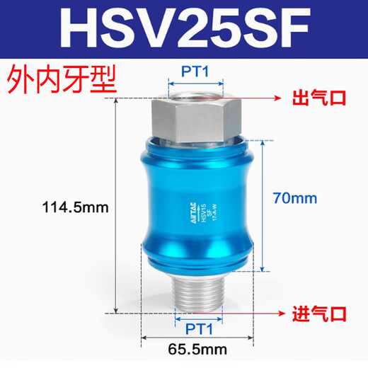 Airtac HSV06 08 10 15 20SF FFSS hand valve sliding switch hand push valve leakage HSV20SS