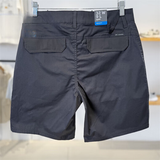 Columbia 25 spring and summer new Columbia men's outdoor breathable sports and casual shorts AE9793 011 black grey 34